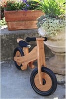 Kinderfeets houten loopfiets vanaf 2 jaar - Bamboe Bruin-3