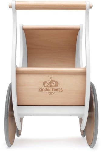 Kinderfeets poussette pour poupée blanche-2