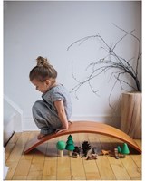 Kinderfeets planche d'équilibre en bois / planche d'équilibre pour enfants - Bambou-3