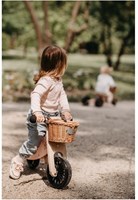 Kinderfeets Vélo d'équilibre en bois 2-en-1 & tricycle Tiny Tot Plus - Rose-3