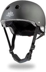 Kinderfeets kinderhelm voor op de fiets / fietshelm voor kinderen - mat zwart