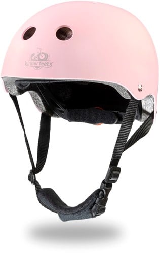 Kinderfeets kinderhelm voor op de fiets / fietshelm voor kinderen - mat Roze