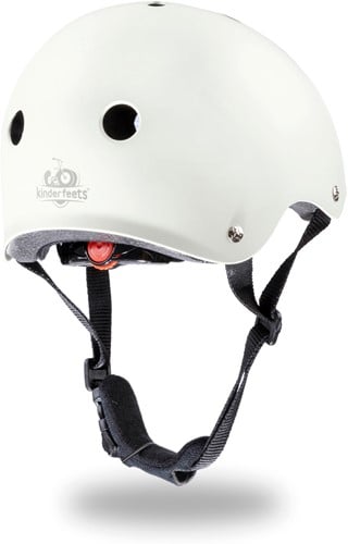 Kinderfeets kinderhelm voor op de fiets / fietshelm voor kinderen - mat wit-2