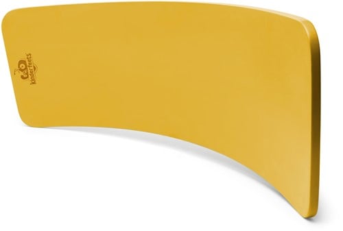 Kinderfeets houten balansbord / balance board kinderen - Mustard