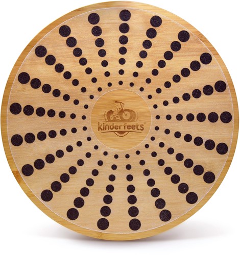 Kinderfeets bamboe balansdisk rond - 40 cm