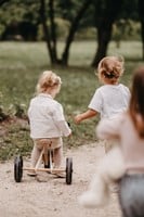 Kinderfeets loopfiets tiny tot plus white 4