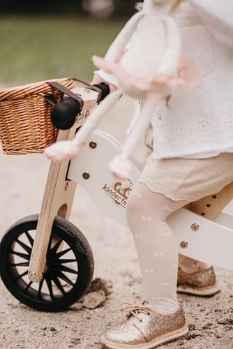 Kinderfeets loopfiets tiny tot plus white 5