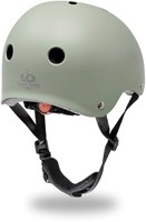 Kinderfeets kinderhelm voor op de fiets / fietshelm voor kinderen - mat Silver Sage Groen-2