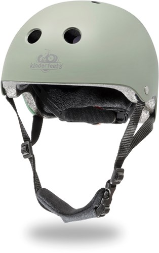 Kinderfeets Kinderhelm für Radfahren / Fahrradhelm für Kinder - matt Silver Sage Green