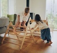 Kinderfeets Houten Pikler Driehoek / Triangle Klimrek / Klimdriehoek - Medium-3