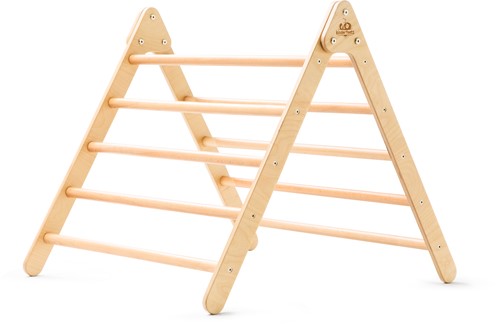 Kinderfeets Houten Pikler Driehoek / Triangle Klimrek / Klimdriehoek - Medium