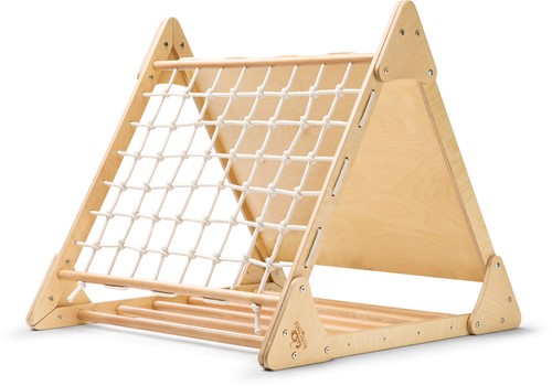 Kinderfeets Houten Pikler Driehoek / Triangle Klimrek / Klimdriehoek - Large