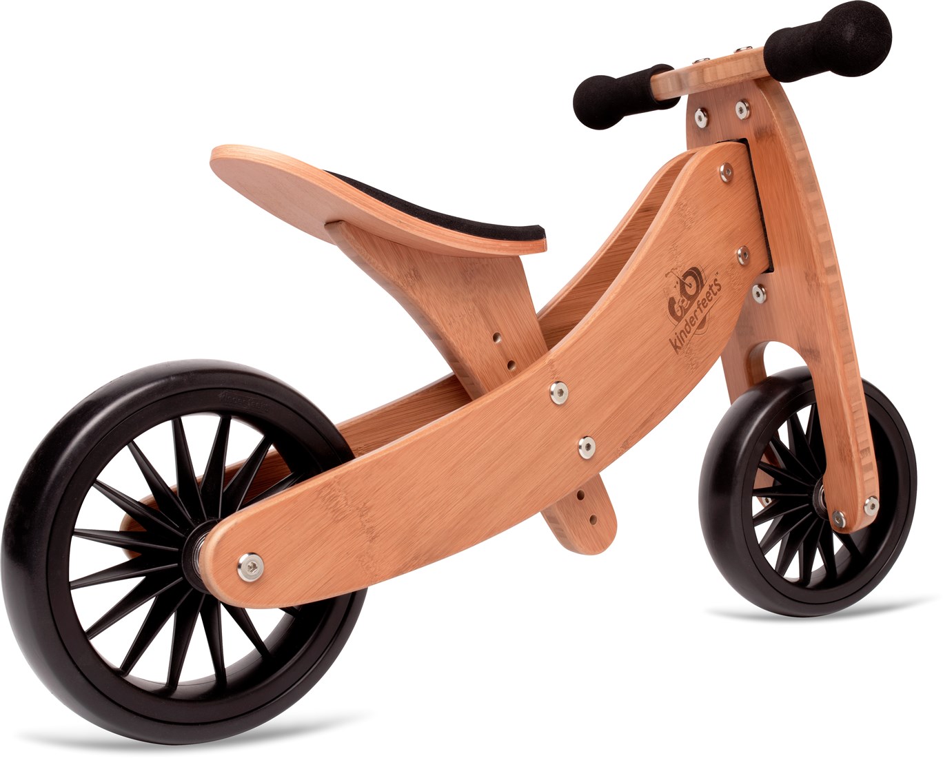 Vélo D'apprentissage En Bois 2 En 1 – Convertible Tricycle/draisienne – Pour Enfant à Partir De 2 Ans - 5